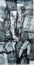 夜遅く・2001年個展